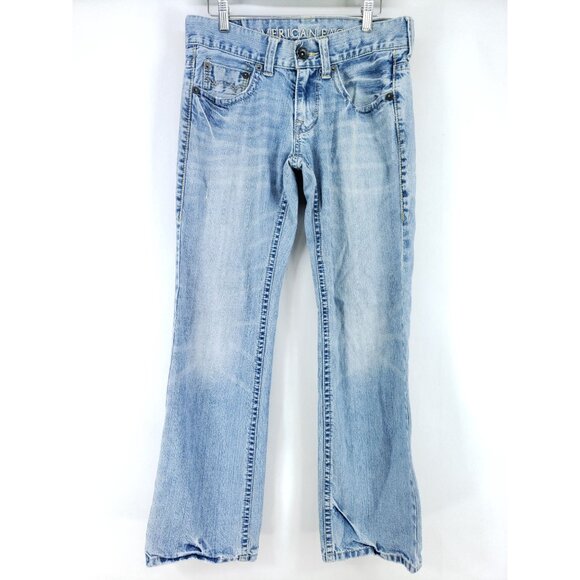 American Eagle Low Rise Boot Jeans Mens Size 28/30 - Picture 1 of 8